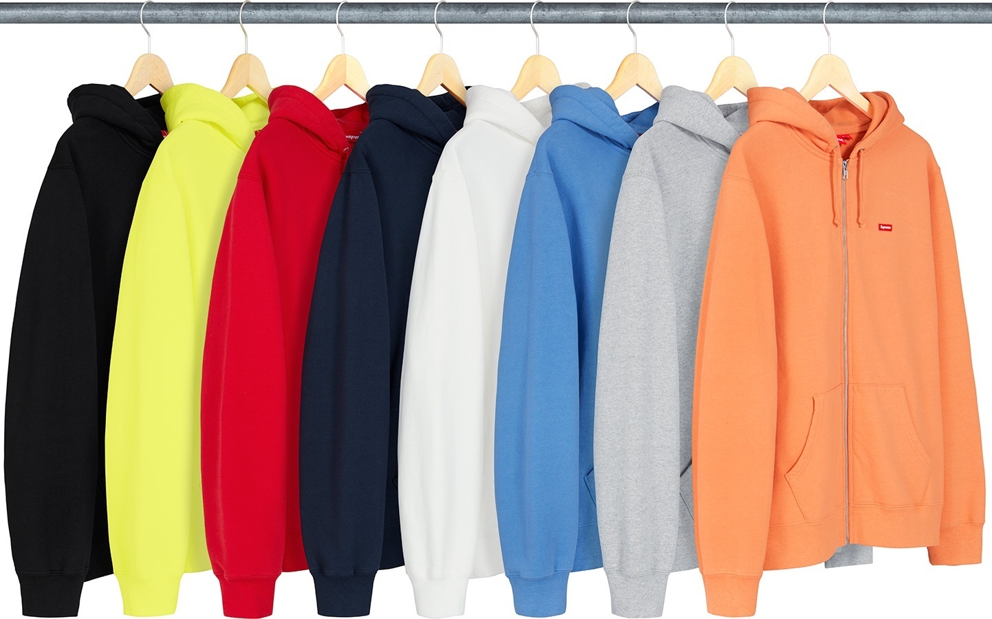 Small Box Zip Up Sweatshirt